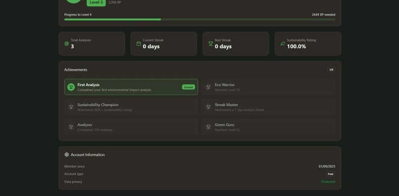 EcoLens – screenshot 5
