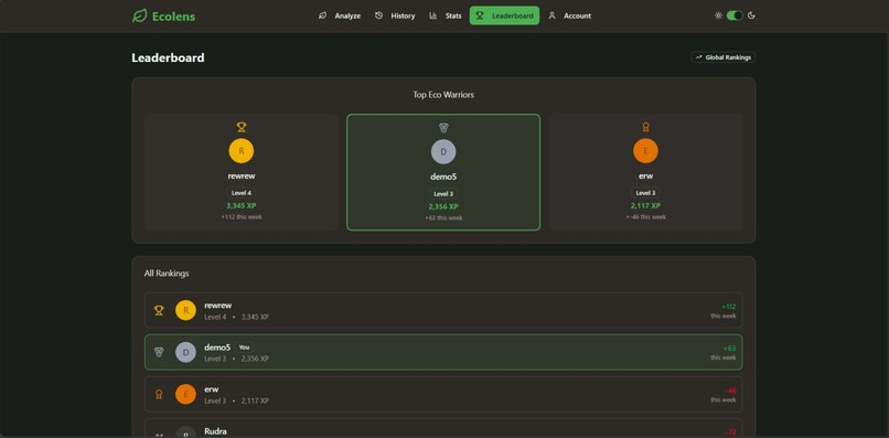 EcoLens – screenshot 8