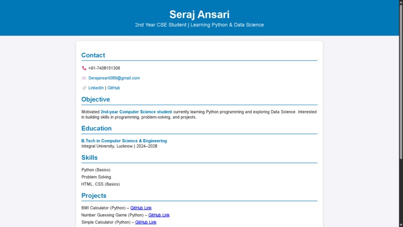 seraj-ansari – screenshot 1
