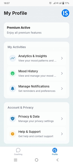 MindShift: AI Coaching – screenshot 10