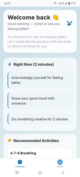 MindShift: AI Coaching – screenshot 14