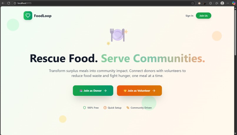 FoodLoop-Resure Food.Serve Communities  – screenshot 6