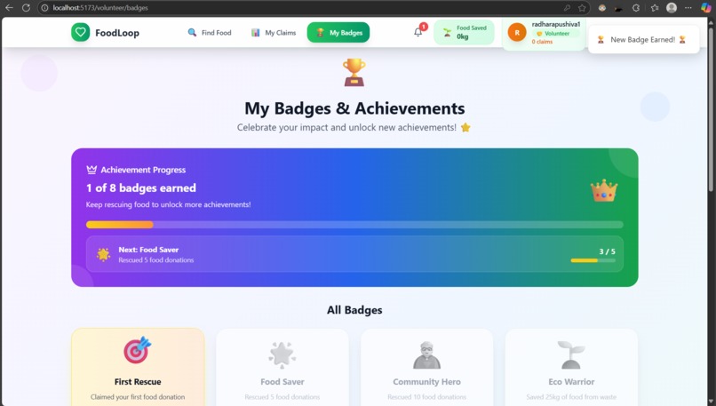 FoodLoop-Resure Food.Serve Communities  – screenshot 9