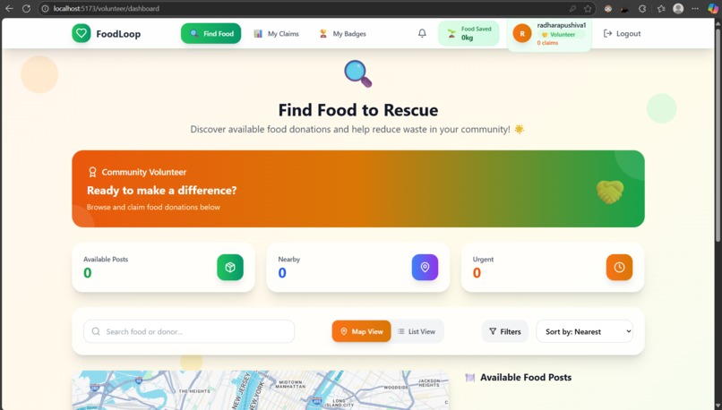 FoodLoop-Resure Food.Serve Communities  – screenshot 10