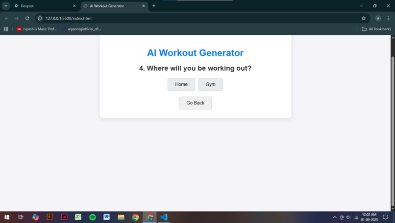 GymGenie – screenshot 4