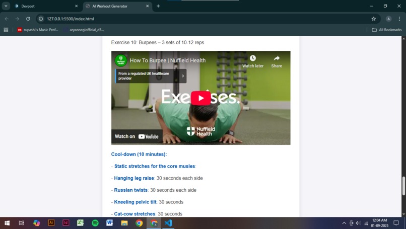 GymGenie – screenshot 7