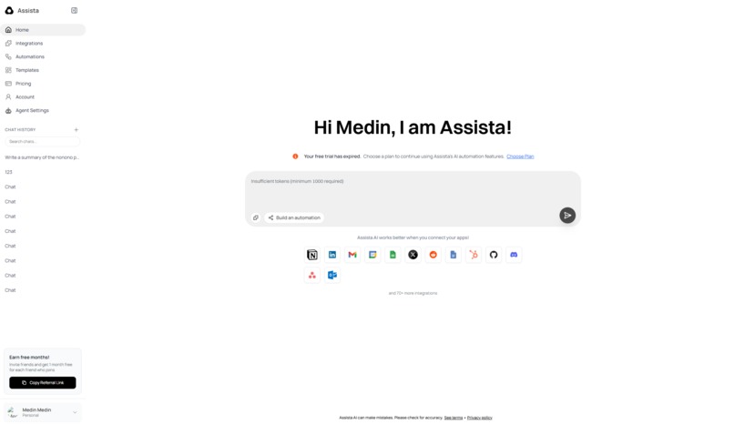 Assista AI – screenshot 1
