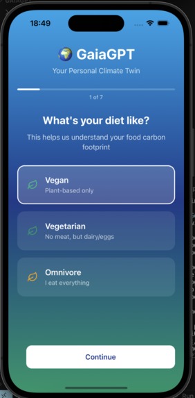GaiaGPT – screenshot 2