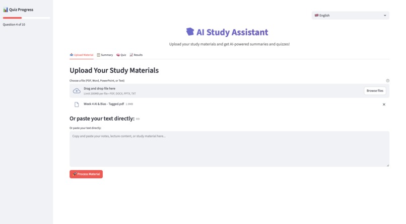 AI quizz – screenshot 1