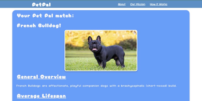 PetPal - Pet Matcher & Care Guide – screenshot 3