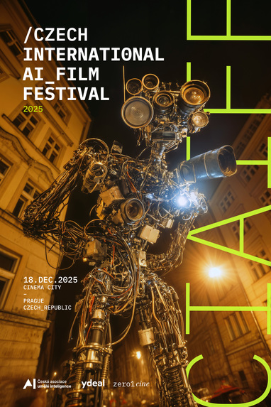 Czech International AI Film Festival - visual identity – screenshot 1