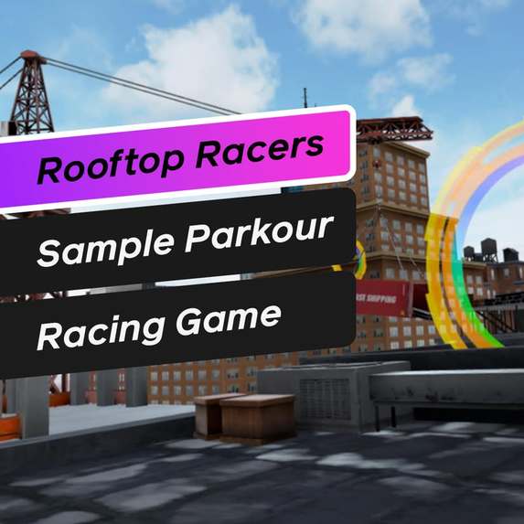 Rooftop Dino Escape Race – screenshot 1