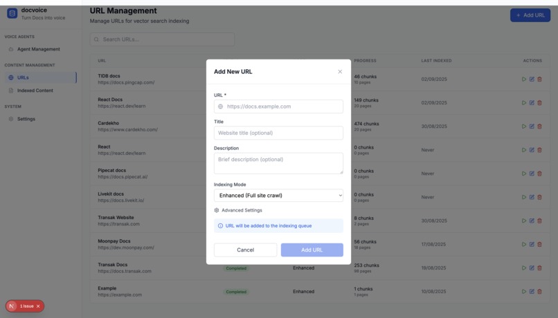Docvoice – screenshot 2