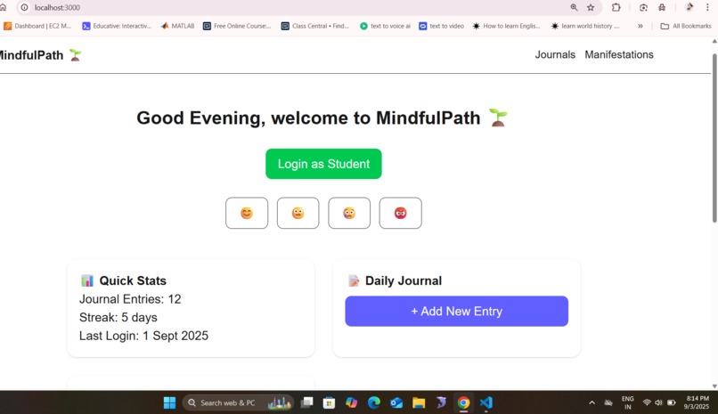 MindMate – Student Mental Health Companion – screenshot 9