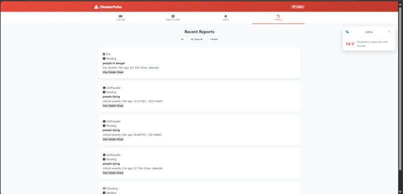 DisasterPulse – screenshot 4