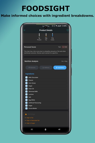 FOODSIGHT – screenshot 2