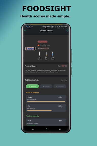 FOODSIGHT – screenshot 4