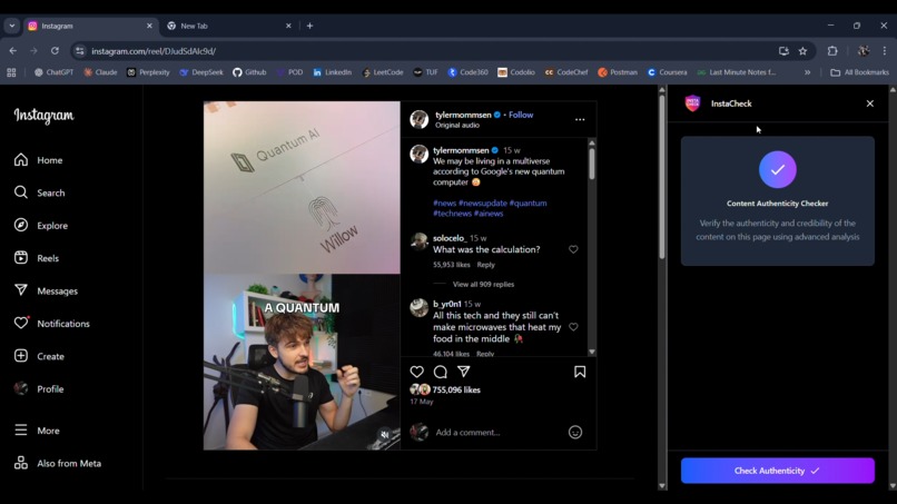 InstaCheck – screenshot 2