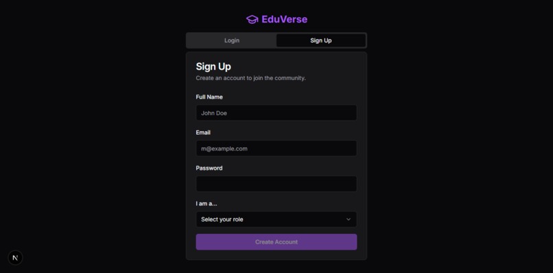 EduVerse – screenshot 3