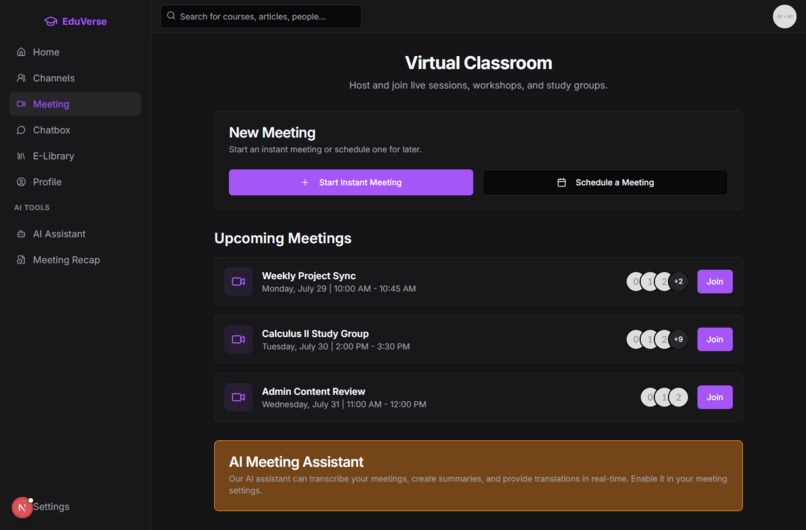 EduVerse – screenshot 6