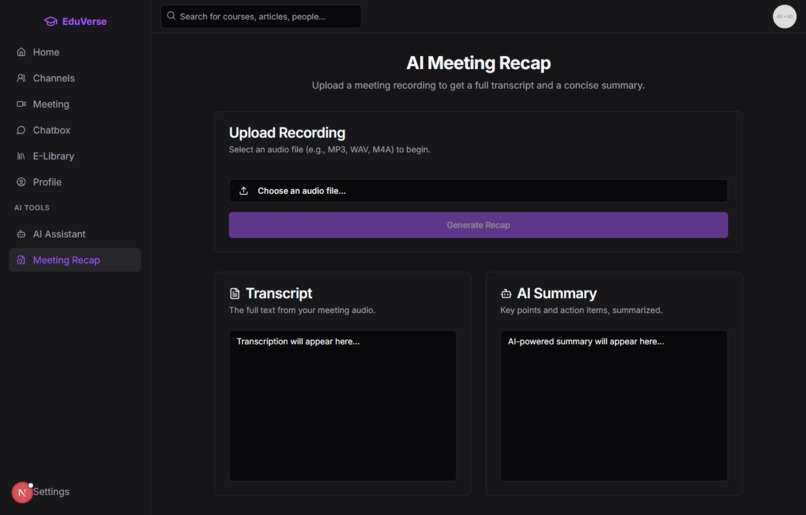 EduVerse – screenshot 8