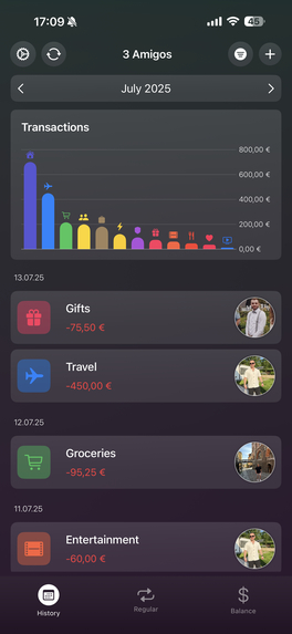 SplitBudget – screenshot 1
