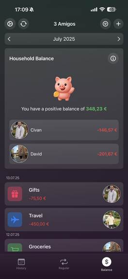 SplitBudget – screenshot 3