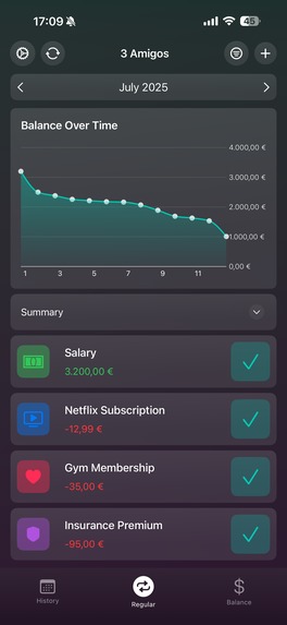 SplitBudget – screenshot 2