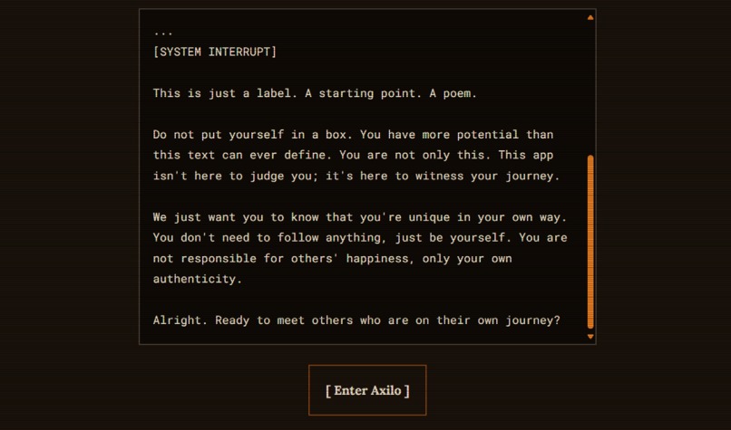 Axilo – A Mindful Social Platform for Creators – screenshot 2