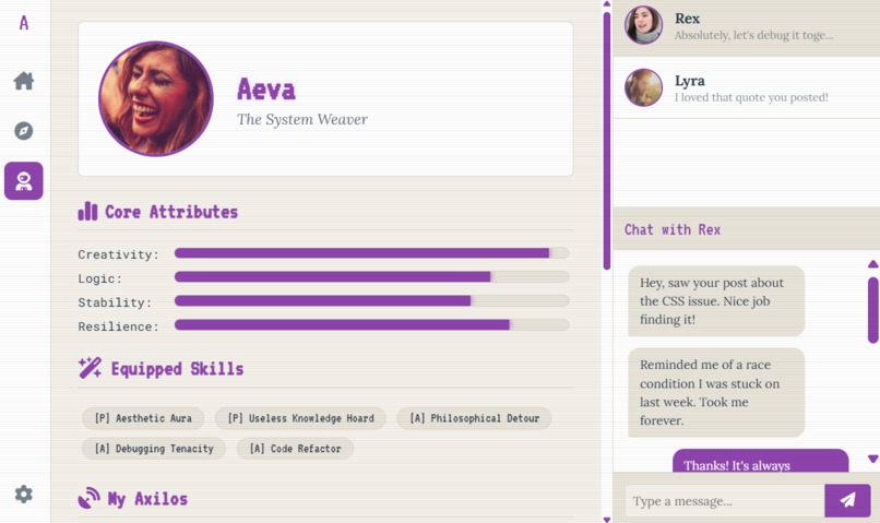 Axilo – A Mindful Social Platform for Creators – screenshot 4