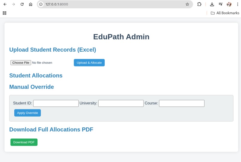 EduPath – screenshot 2