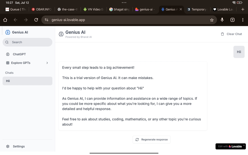 Genius ai  – screenshot 3