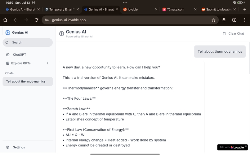 Genius ai  – screenshot 7