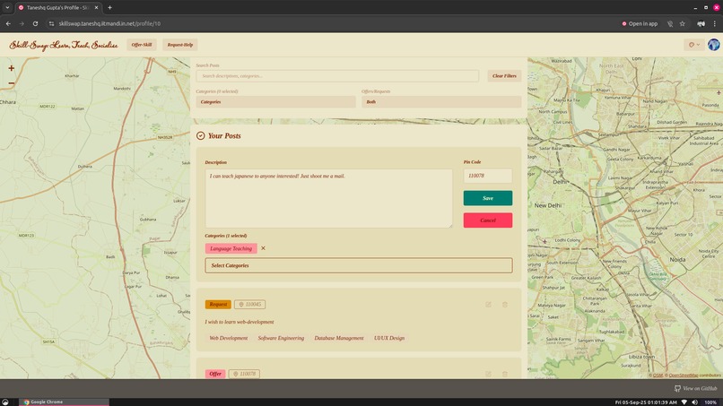 Skill-Swap – screenshot 6