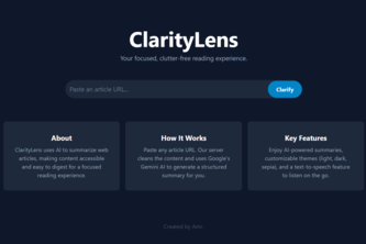 ClarityLens