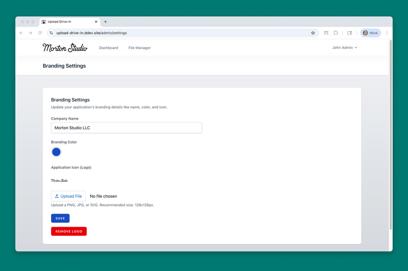 Upload Drive-In – screenshot 2