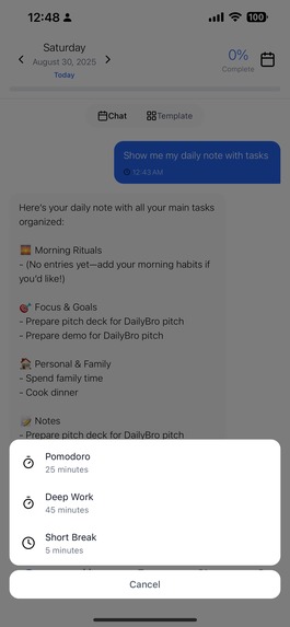 DailyBro – screenshot 4