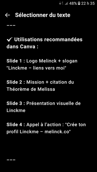 Liens vers moi  – screenshot 2