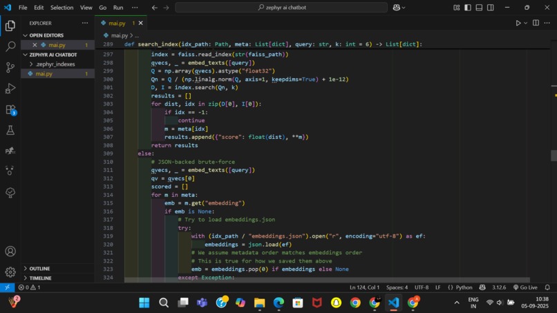 Zephyr Chatbot – screenshot 2