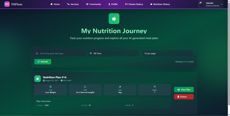 Fitflow – screenshot 3