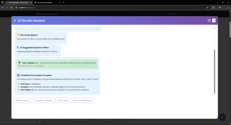 Resume Matcher – screenshot 14