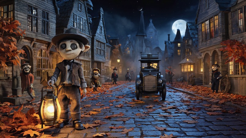 Shadows Among The Clocks | Halloween Adaptation  – screenshot 8