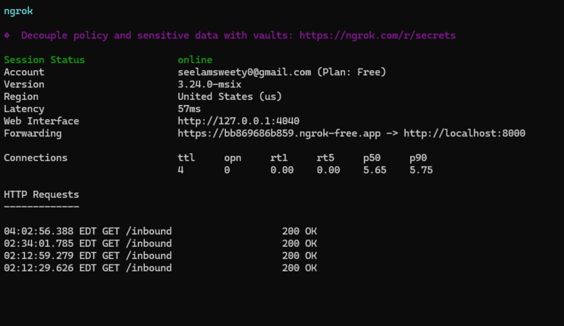 OmniCare CX Agent – AI-Powered SMS Auto-Responder – screenshot 3