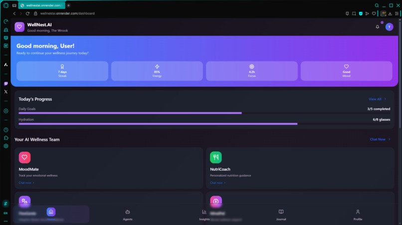 WellNest.AI - Your Personal Wellness Companion – screenshot 7