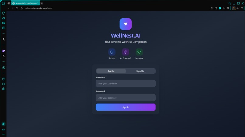 WellNest.AI - Your Personal Wellness Companion – screenshot 8