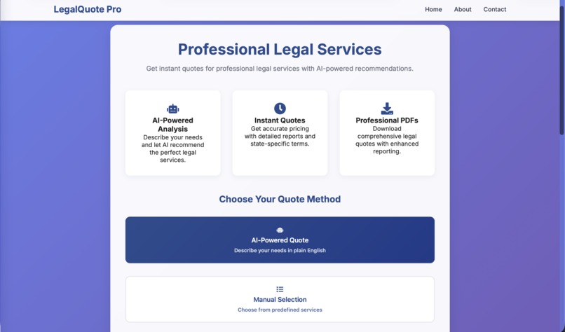 Legal Quote Pro – screenshot 3