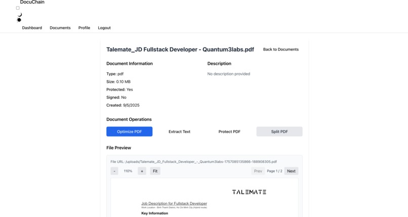 Docu Chain – screenshot 4