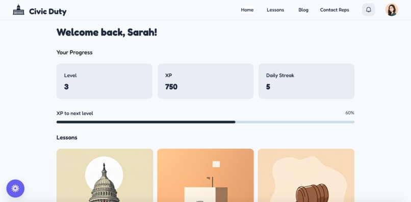 Civic Duty— Learn, simulate, and show up ready to vote. – screenshot 4