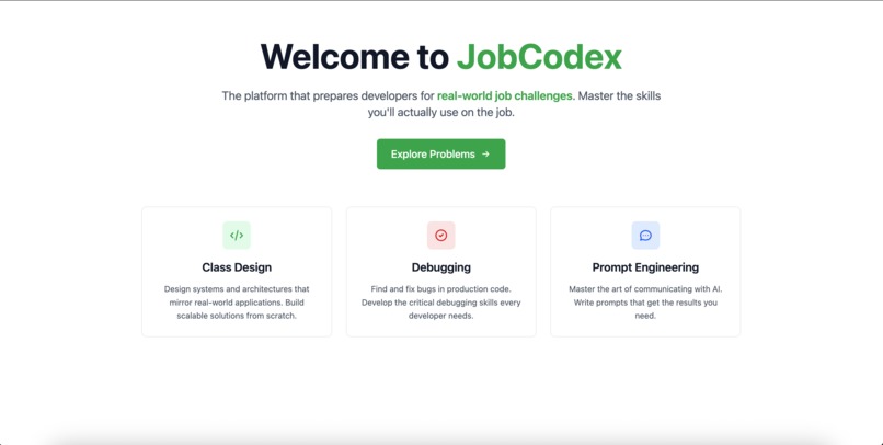 JobCodeX – screenshot 2
