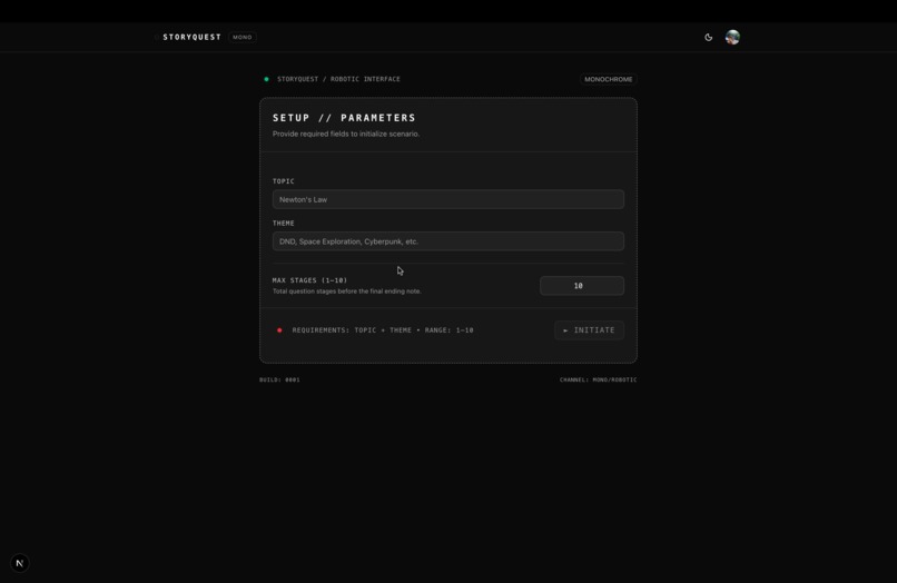 StoryQuest – screenshot 1